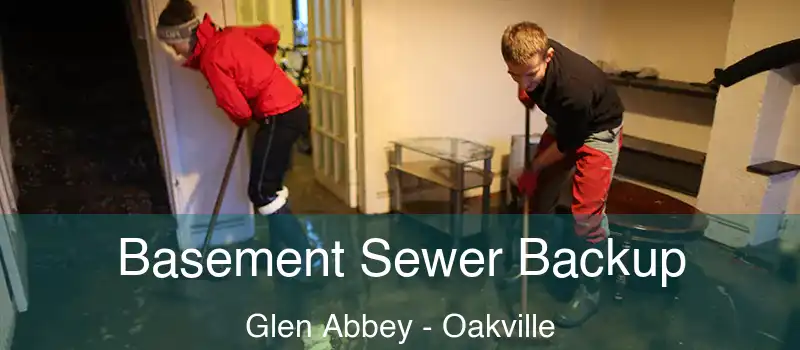  Basement Sewer Backup Glen Abbey - Oakville
