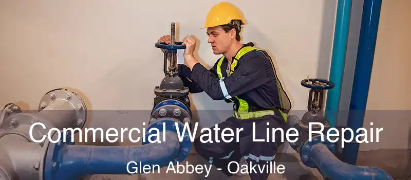 Commercial Water Line Repair Glen Abbey - Oakville
