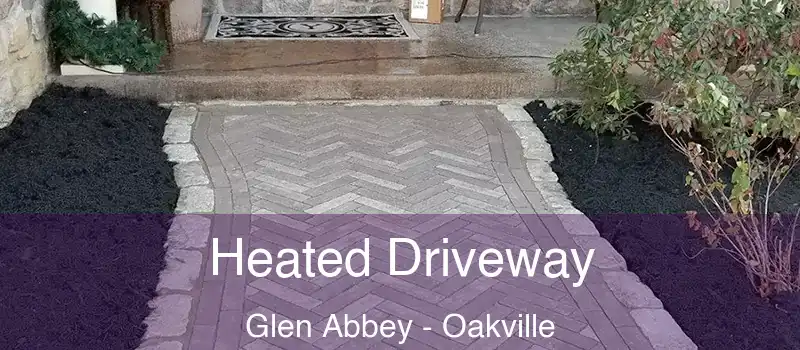  Heated Driveway Glen Abbey - Oakville