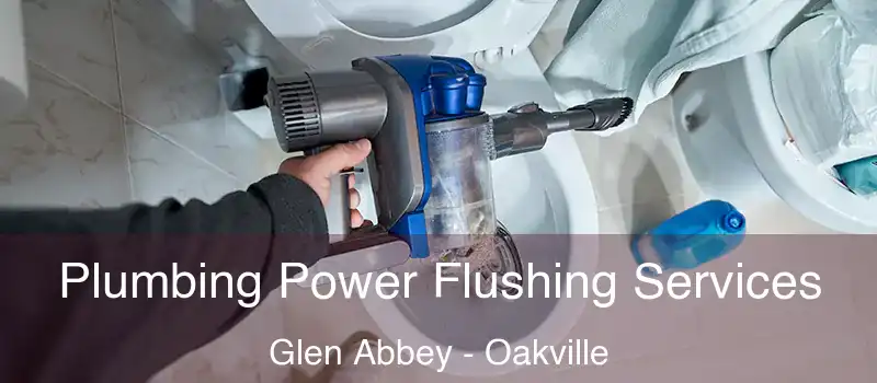 Plumbing Power Flushing Services Glen Abbey - Oakville