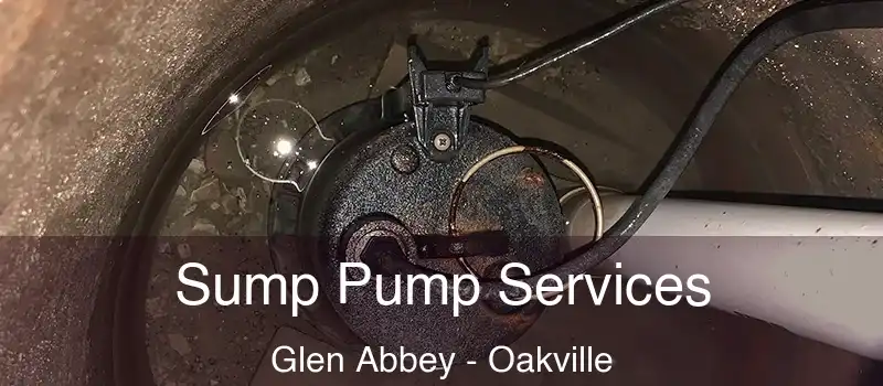  Sump Pump Services Glen Abbey - Oakville