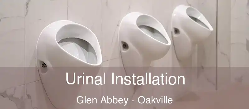  Urinal Installation Glen Abbey - Oakville