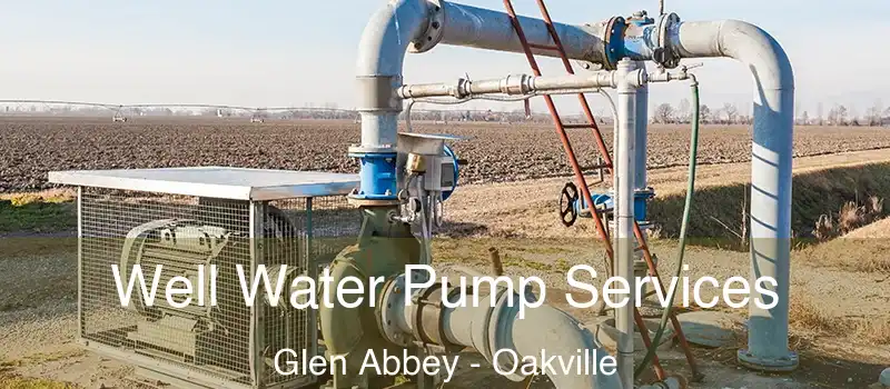  Well Water Pump Services Glen Abbey - Oakville